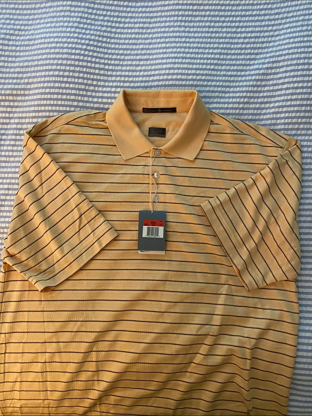 Nike Tiger Woods Men’s Polo Shirt - Pale Yellow